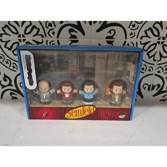 Fisher Price Little People Collector SEINFELD Set NEW In Box - Picture 3 of 5